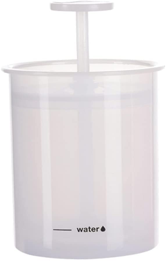 Limpiador Facial Espuma Limpiador de Maquillaje Facial Máquina de Burbujas Máquina de Espuma Rica en el hogar Taza blancaDiseño Hermoso