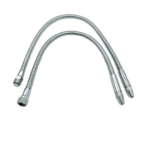 Tubo metálico flexible para refrigeración por agua Manguera de refrigerante flexible de metal for agua y aceite (1/4', 3/8' y 1/2')(3/8 Female 400mm)
