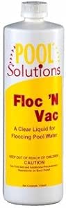 Amazon.com : Pool Solutions Floc N Vac : Swimming Pool Clarifiers ...