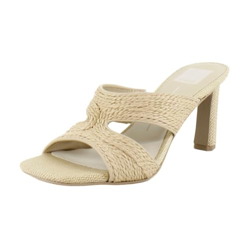 Image of Natural Raffia GITEL Heels by DOLCEVITA
