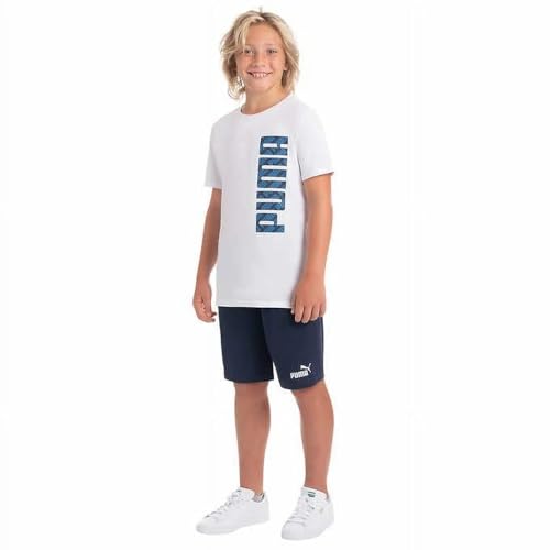 PUMA Boys' Athletic T-Shirt and Shorts 4-Piece Set4