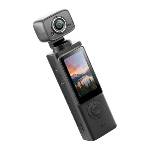 Cámara de acción con conexión WiFi y tiempo de 330 minutos, ideal para acampar y practicar deportes, ciclismo, videocámara