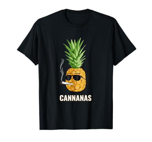 Ananas Cannabis Joint Kiffer T-Shirt