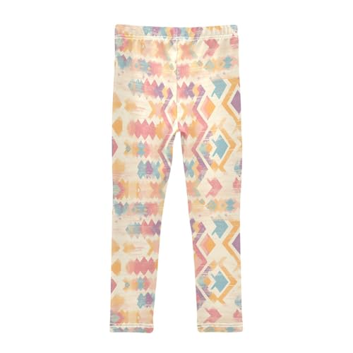 KLL Traditional Tribal Aztec Toddler Girls Legging Stretchy Full Length Pants Exercise2
