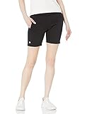 Starter Women's Standard 8' Lightweight Fleece Shorts with Pockets, Black, Small