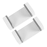 MERRYHAPY 2pcs Smartphone Tripod Mount Clip Cell Phone Holder for Horizontal Vertical Use Stable Cold Shoe Attachment for Live Streaming Photography
