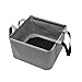 Zanthicia Secchio 18L Pieghevole Portatile Riutilizzabile Escursionismo Contenitore per l'acqua Pediluvio Backpacking Indoor Outdoor Car Wash Basin immagine