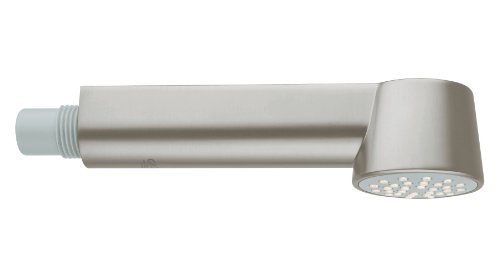 Preisvergleich Produktbild GROHE Spülbrause (Original Ersatzteil, Langlebig, Robust, Herstellergarantie: 5 Jahre), Supersteel, 64158DC0