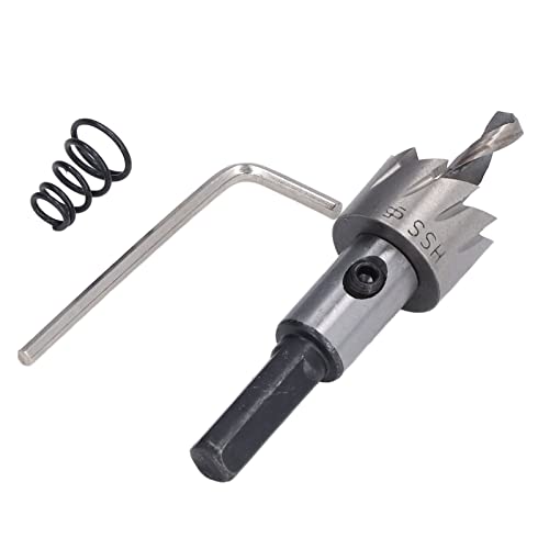 Broca abridor de agujeros 19 mm de acero rápido miniatura 7