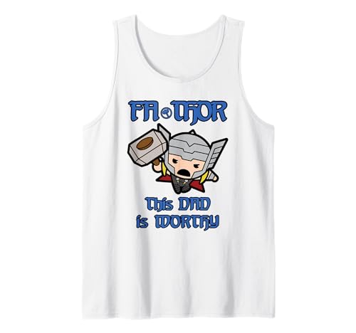 Tank top Thor Marvel Fa-Thor : exprimez toute l'admiration pour votre père héroïque