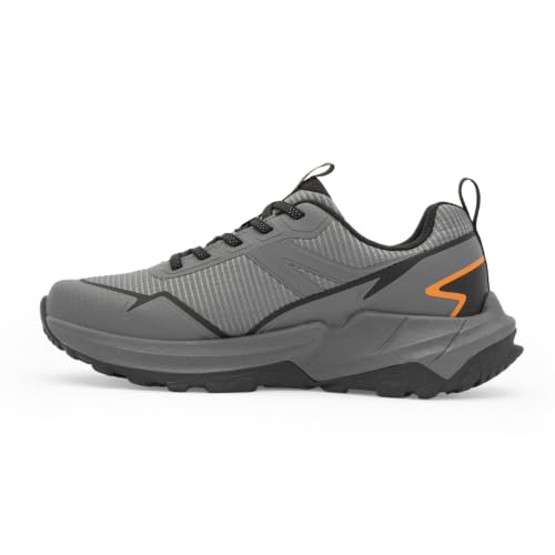 Image of Red Tape Ozark Green & Black Trekking Shoes for Men | High-Top Outdoor