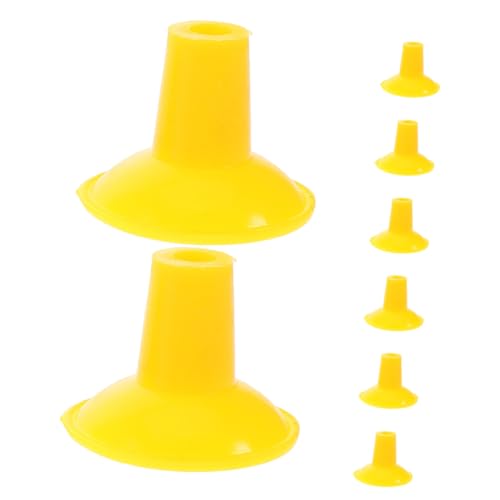 SOLUSTRE 8pcs Valve Lapping Tool Easy-use Plates for Car Motorcycle Valve Repair Pneumatic Grinding Efficiency for Enhanced Engine Performance