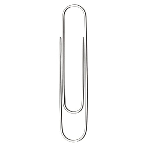 ACCO Paper Clips, Economy, Smooth, Jumbo, 100/Box, 10 Boxes (72580)