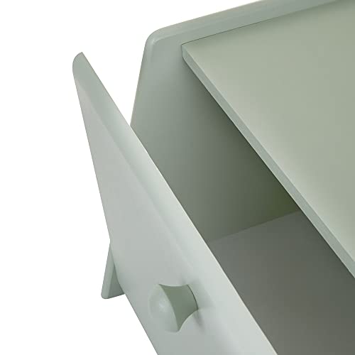 Apollo 3495 Bread Bin Dropfront Mint, Wood, Green, 39.5x24.5x20 - Image 3