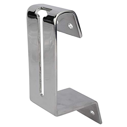 DasMarine Standard Transom Mounting Bracket Stainless Steel Boat Dive Ladder Parts Quick Release Mount Bracket for Transom Diving Ladder and Boat Sport Dive Ladder(Ladder is not Included)