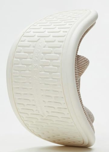 Hycurey Linen Open Toe Slip On Slippers Breathable Non-Slip Indoor House Slide Slippers for Women and Men3