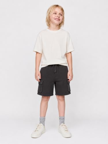 Image of Alan Jones Clothing Boys Cargo Shorts | Heavy GSM Cotton Blend Fabric | Kids & Boys Age 5-16 Years