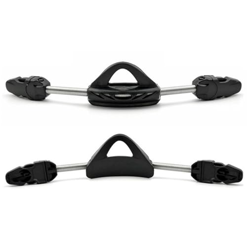 1pair Universal Diving Fin Straps with Buckles, Durable Replacement Heel Straps or Most Fins (Color:L/32.5cm)