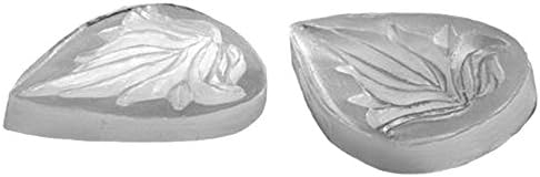 Silikomart 71.909.86.0096 Modelable SLK909 Baking Mould Leaf Shaped Silicone Transparent