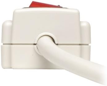 Miniatura 7 de Tripp Lite (TLP602) contacto múltiple de 6 salidas, con cable de 2 pies Cable de 1.2 m + TEL Gris