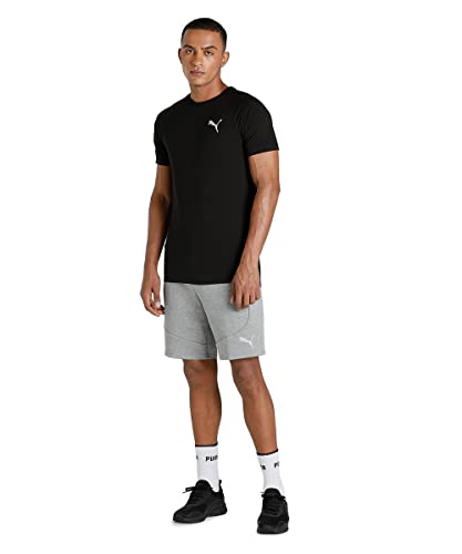 Image of Puma Men's Solid Regular Fit T-Shirt
