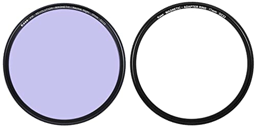 Filtre magnétique neutre Kase Wolverine Revolution 77 mm anti-reflet