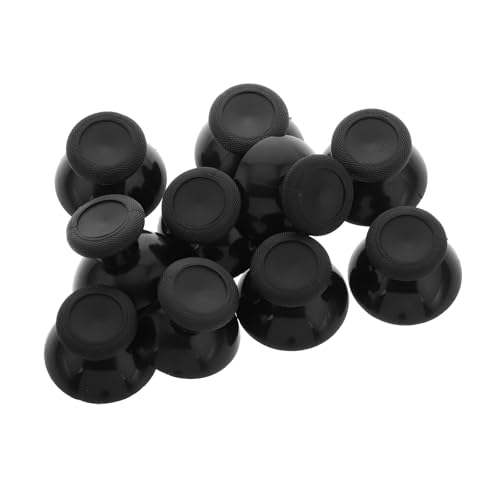 jojofuny Tapas de Repuesto de Silicona para Joystick 10 Unidades, Cubiertas de Agarre para Pulgar, Accesorios para Controladores de Videojuegos, Protección Duradera para Mandos