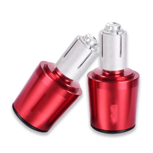 Bouchon de guidon CNC Kawasaki ZR7 anti vibration avec embouts de protection en alu