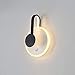 Geometryczny Kinkiet Ścienny Z Przełącznikiem, Nordic Wall Light Oprawa Oświetlenia Wewnętrznego LED, 12W Minimalistyczna Lampa Wezgłowia, Salon Sypialnia Przedpokój Dekoracyjne Oświetlenie Ścienne