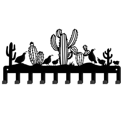 Soporte de metal para llaves de cactus que evita la pérdida de llaveros 2