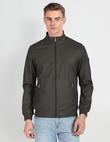 Image of Arrow Men's Polyester Regular Jacket