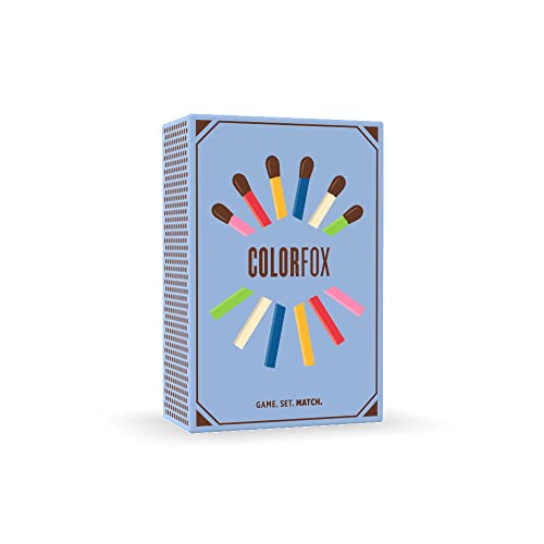 Helvetiq - Colorfox - Juego Educativo y Familiar - Juego Amigos - Juego de Cartas y Estrategia - a Partir de 6 años - 20' - Tres Niveles de dificultad