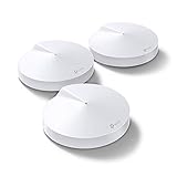 TP-LINK AC2200 Deco M9 Plus (3-pack) - Amplificador wifi Super Mesh inteligente sin interrupciones, Tri-band hasta 600m² Hub Smart IoT, Zigbee, 2 Gigabit, MU-MIMO