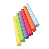 6 Piezas Bastón De Atletismo Relé De Niños Temporizador De Relevos Palos De Entrenamiento De Pista Carrera De Campo Capacitación Deportes Número Warmhm