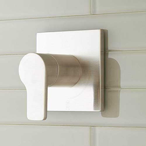 Signature Hardware 448236 Hibiscus Volume Control Trim - Less Valve - Brushed Nickel