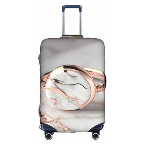 Housse de protection pour bagage de voyage grand format 45,7 à 81,3 cm marbre