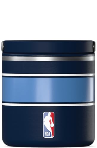 Image of Hydrapeak x NBA Officially Licensed Memphis Grizzlies 25oz Stainless Steel Vacuum Insulated Thermos Food Jar with Handle, Wide Mouth Leak-Proof Soup Thermos for Adults, 10 Hrs Hot & 16 Hrs Cold