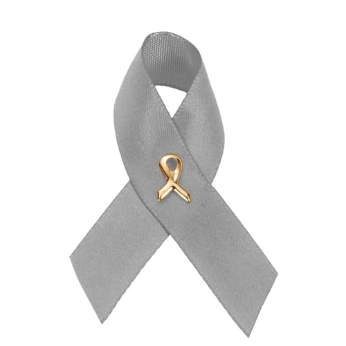 Image of 1 /2 /5 /10 /25 /50 /100pcs Satin Awareness Ribbon Pins (Pick your color), for Cancer & Disease Awareness, Bulk Quantities for Fundraising, Events, Gift Giving
