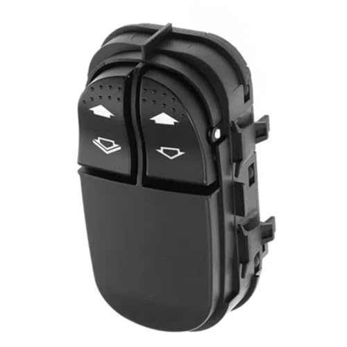 Bouton de lève-vitre pour Ford Focus 1998-2005 - Commande principale de remplacement noire
