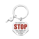 FAADBUK Crossing Guard Thank You Keychain