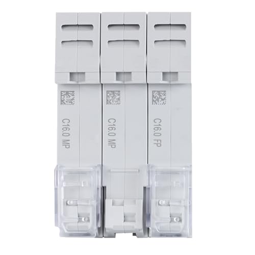 REV 0515298555 Leitungsschutzschalter , 3-polig, Höhe 68mm, 16A, bis 6kA, weiss