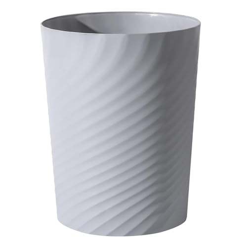 Sinoba Corbeille à papier 8008 Poubelle en plastique idéale pour la chambre d'enfant, le bureau,...