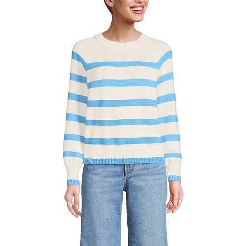Lands' End Women's Drifter Raglan Sleeve Easy Fit Sweater
