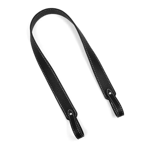 2 Pcs Replacement Leather Bags Strap Adjustable Crossbody Handle Handbag Belt Women DIY Fashion Bag Accessories(Black)