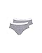 Produktbild Sloggi Damen 24/7 100 Midi Taillenslip, Grau (Grey Combination M013), (Herstellergröße: 40) (2er Pack)
