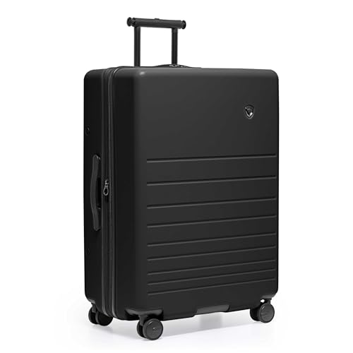 Image of Traveler's Choice Markham Hardside Expandable Luggage with Hinomoto Spinner Wheels, 30-Inch Large, Black