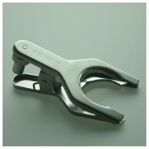 Pince de serrage inox 35# anti-corrosion pour connecteur de laboratoire 35/20