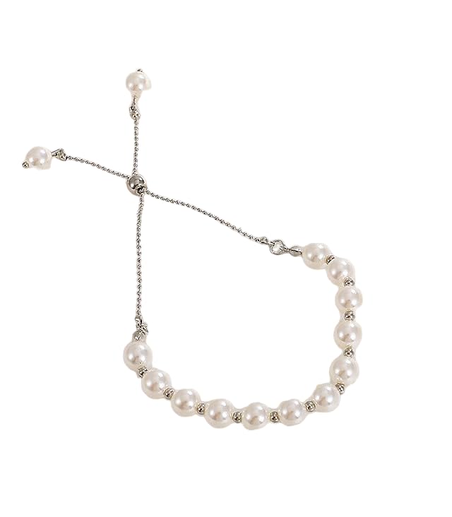 See full amazon price history chart for GOHO Elegant Pearl Bracelet with Adjustable Chain for Women GOHO Elegant Pearl Bracelet with Adjustable Chain for Women (B0CVNLKM1K) Amazon Price History, Amazon Price Tracker