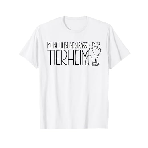 Lieblingsrasse Tierheim T-Shirt für Tierfreunde