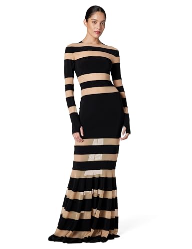Image of Norma Kamali Women's Spliced Dress Fishtail Gown